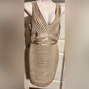 Calvin Klein Champagne Dress sz 12